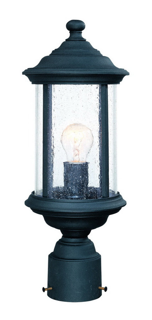 916-50 Dolan Designs Walnut Grove 1 Light Post Black