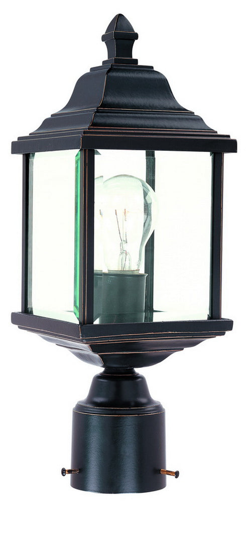 932-20 Dolan Designs Charleston 1 Light Post Antique Bronze