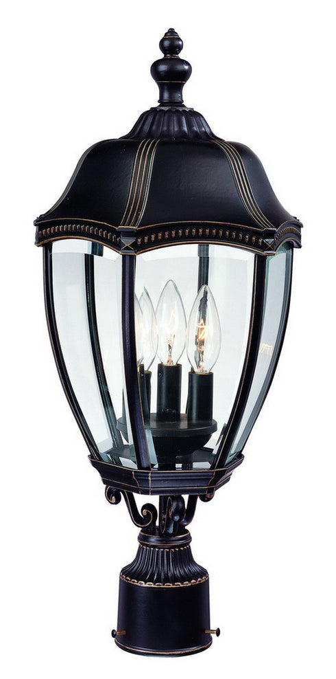 955-20 Dolan Designs Roseville 3 Light Post Antique Bronze