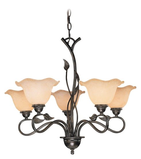 CH38855OL Vaxcel Vine 5L Chandelier Oil Shale