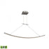 Alico (Elk) Bow 1 Light Island Light In Aluminum With Model: LC1310-10-98