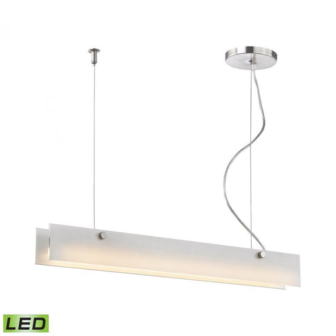Alico (Elk) Iris 1 Light Island Light In Aluminum With Model: LC4020-10-98