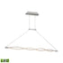 Alico (Elk) Twist 2 Light Island Light In Aluminum With Model: LC1350-10-98