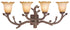AS-VLU004PT Vaxcel Aspen 4L Vanity Pine Tree