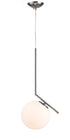 Bethel International 1 Light Single Pendant Lighting Model: DU73SN