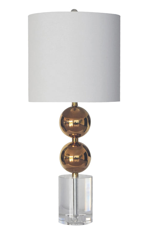 Bethel International 1 Light Table Lamp Model: JTL24GH-GP