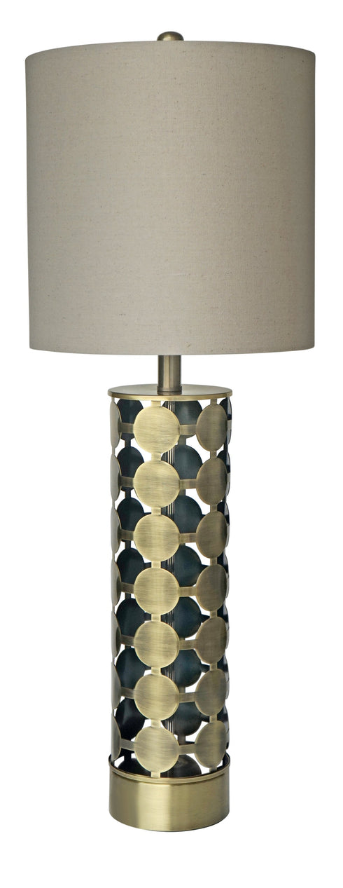 Bethel International 1 Light Table Lamp Model: JTL50GV-AB
