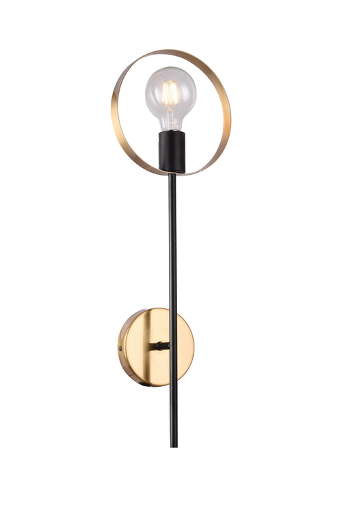 Bethel International 1 Light Wall Sconce Model: TR71W7BR