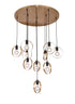 Bethel International 10 Light Ceiling Fixture Model: TR75C31BR