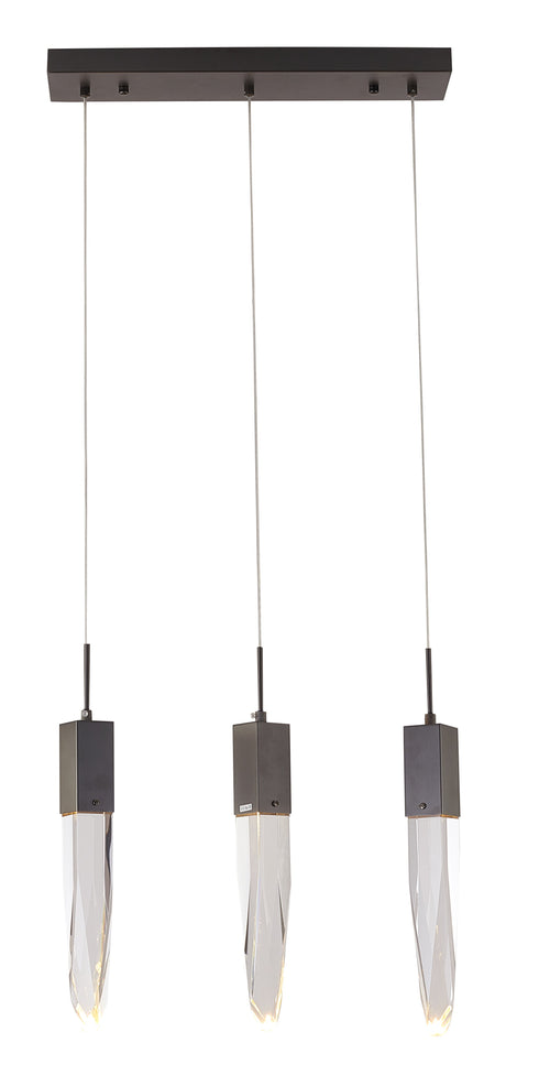 Bethel International 3 Light Kitchen Island Light Model: ADS14C3B