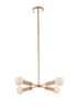 Bethel International 4 Light Ceiling Fixture Model: DU128C15G