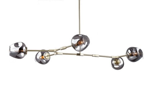 Bethel International 5 Light Ceiling Fixture Model: SH02SMK