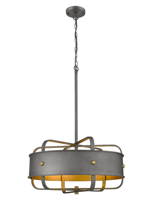 Bethel International 5 Light Ceiling Fixture Model: YS1641-5P-GD