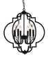 Bethel International 6 Light Ceiling Light Model: LA13C20BLK