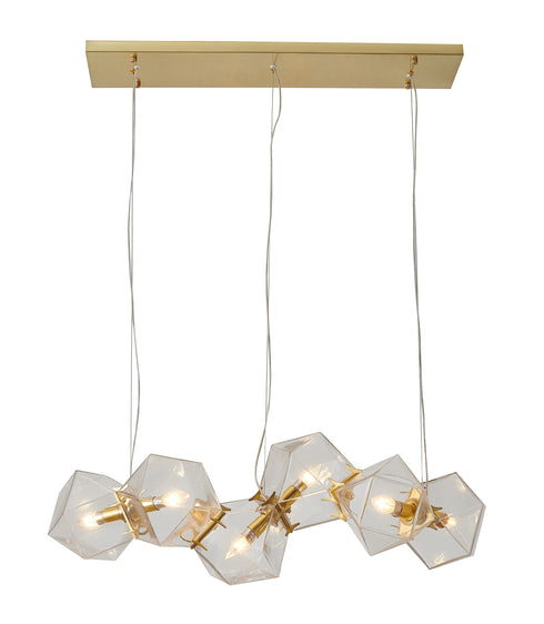 Bethel International 6 Light Chandelier Model: SR17C39BR