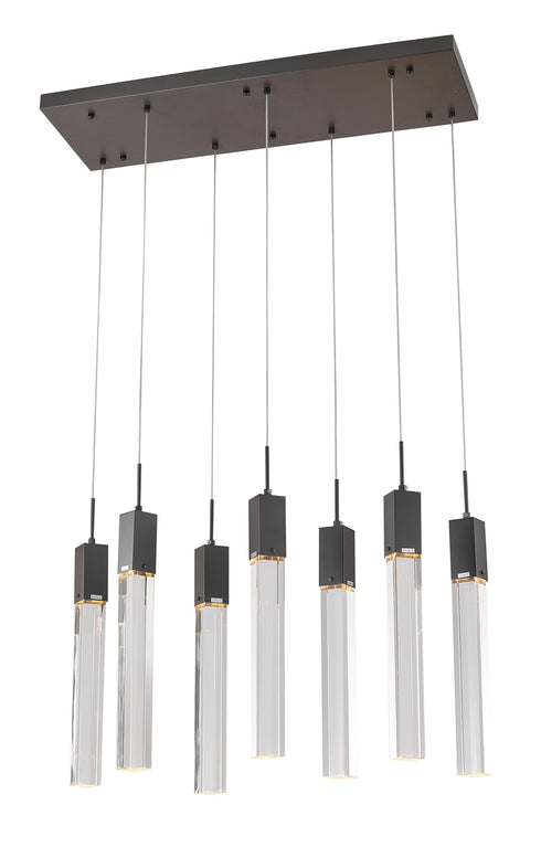 Bethel International 7 Light Kitchen Island Light Model: ADS09C7B