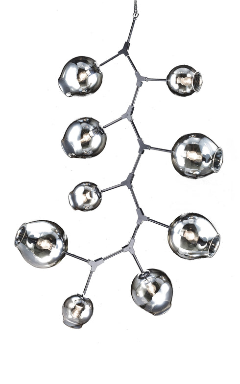 Bethel International 9 Light Ceiling Fixture Model: MA11BLK