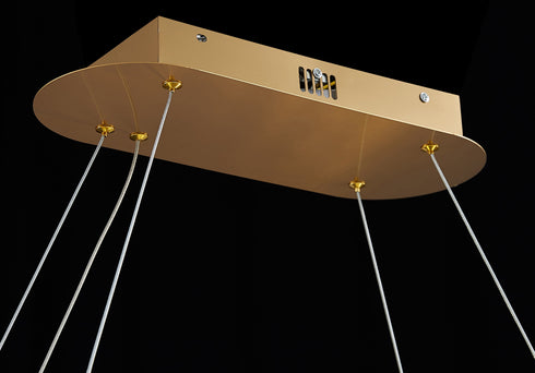 Bethel International 1 Light LED Chandelier Model: FT74C40G