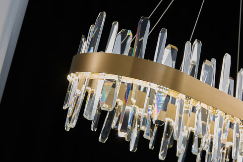 Bethel International 1 Light LED Chandelier Model: FT74C40G