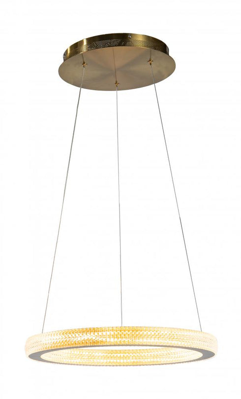 Bethel International 1 Light LED Chandelier Model: GL314C17G