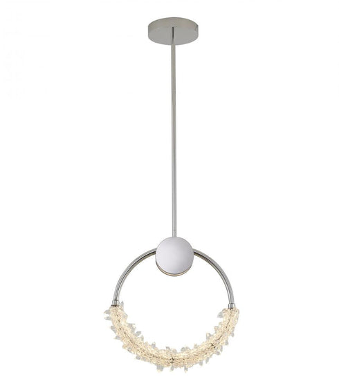 Bethel International 1 Light LED Pendant Model: BU08P15CH