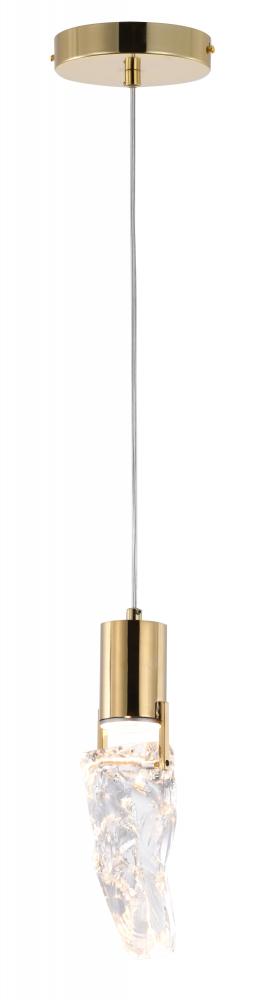 Bethel International 1 Light LED Pendant Model: MAT06P8G