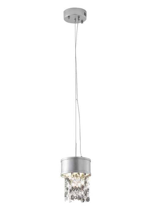 Bethel International 1 Light LED Pendant Model: ZL13S-SLV