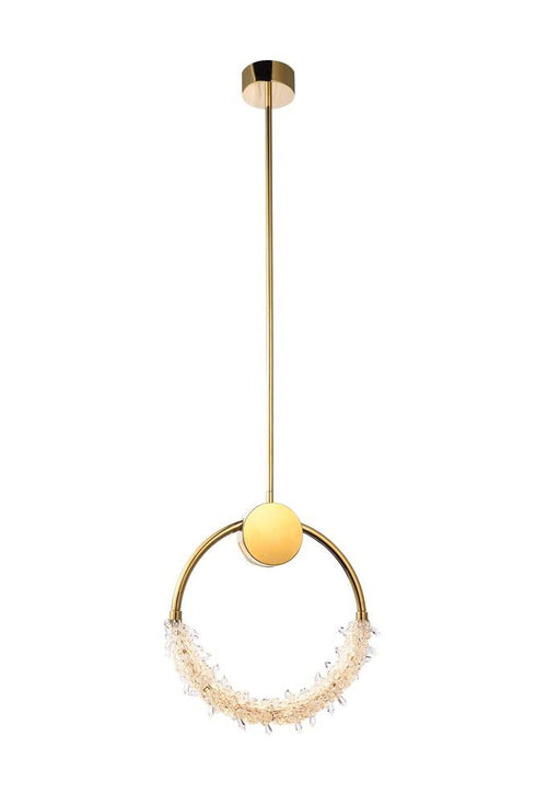 Bethel International 1 Light LED Single Pendant Lighting Model: BU08P15G