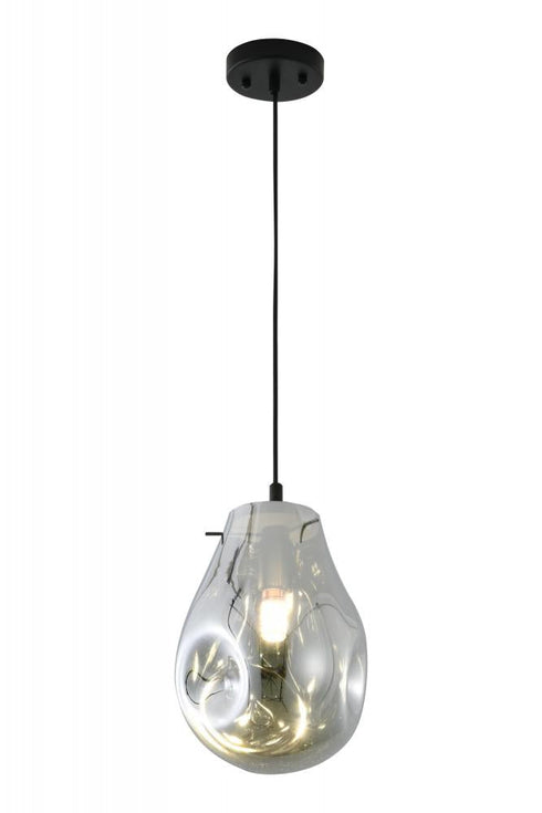 Bethel International 1 Light Pendant Model: DLS49P8SL