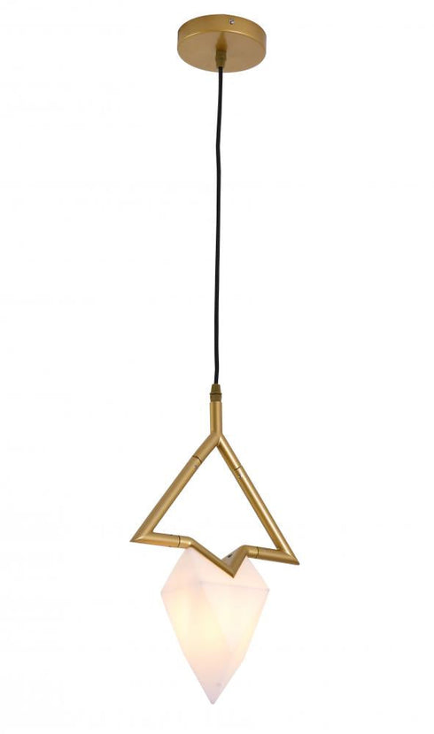 Bethel International 1 Light Pendant Model: DLS60P12G