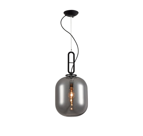 Bethel International 1 Light Single Pendant Light Model: DU110SMK