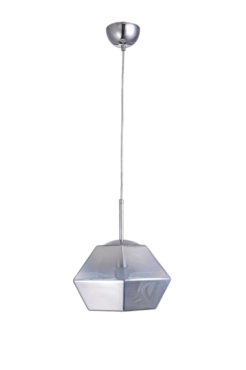 Bethel International 1 Light Single Pendant Lighting Model: DU134P11CH