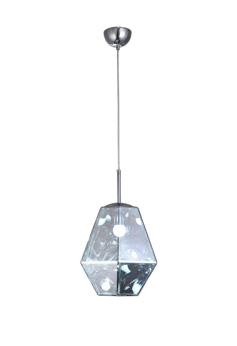 Bethel International 1 Light Single Pendant Lighting Model: DU135P11CH
