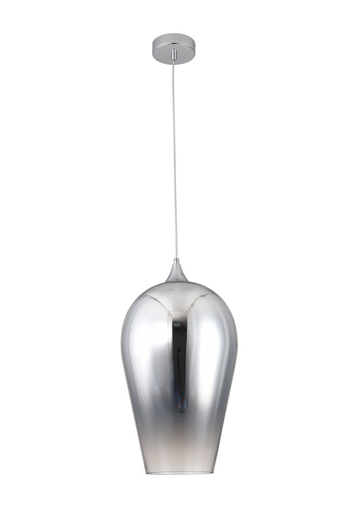 Bethel International 1 Light Single Penant Lighting Model: DU143P11CH