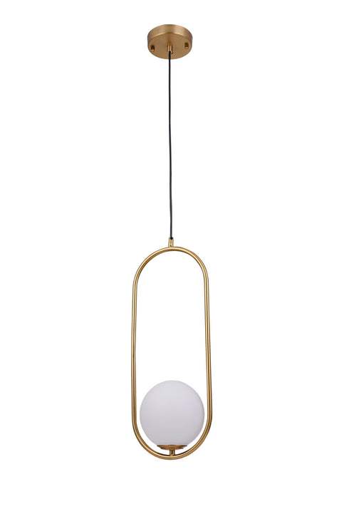 Bethel International 1 Light Single Pendant Lighting Model: DU152P19G