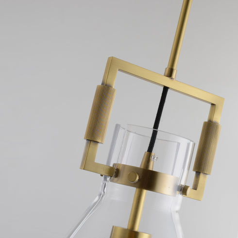 Bethel International 1 Light Single Pendant Lighting Model: LC03P9BR