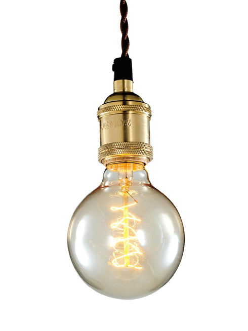 Bethel International 1 Light Single Pendant Lighting Model: AV60-1BRN