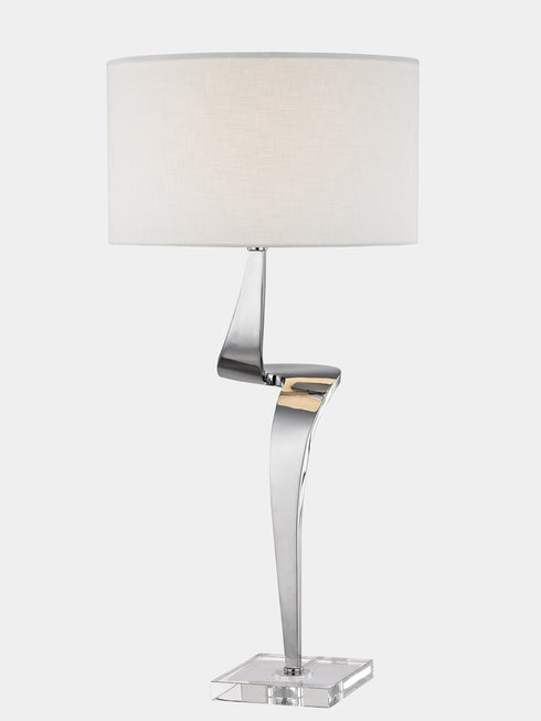 Bethel International 1 Light Table Lamp Model: JTL136NB-CH