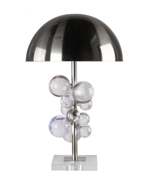 Bethel International 1 Light Table Lamp Model: MTL10PQ-CH+CL