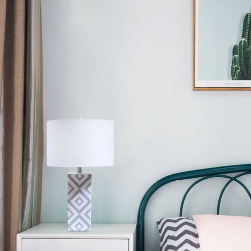 Bethel International 1 Light Table Lamp Model: MTL33PQ-SN