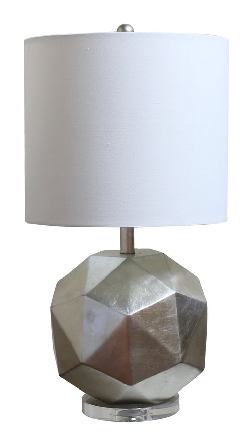 Bethel International 1 Light Table Lamp Model: MTL42PQ-SL