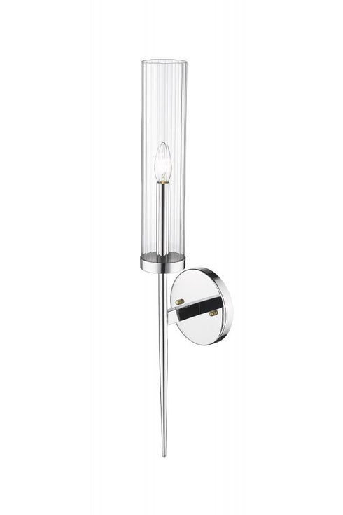 Bethel International 1 Light Wall Sconce Model: MU27W30CH