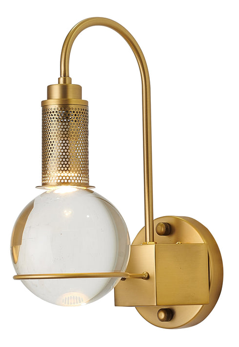 Bethel International 1 Light Wall Sconce Model: MU90W12BR