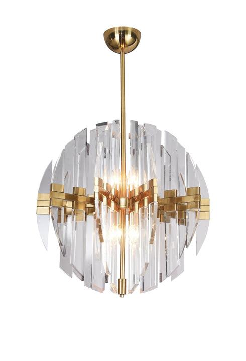Bethel International 10 Light Ceiling Fixture Model: ZL28C25CO