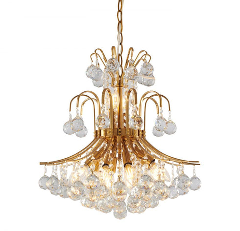 Bethel International 10 Light Chandelier Model: BET03C19BR