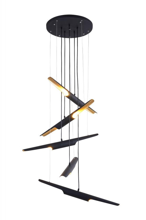 Bethel International 10 Light Chandelier Model: CP07C34B