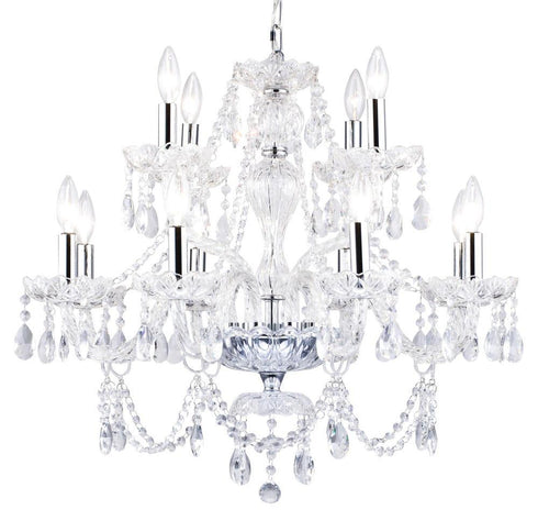 Bethel International 12 Light Chandelier Model: CH03