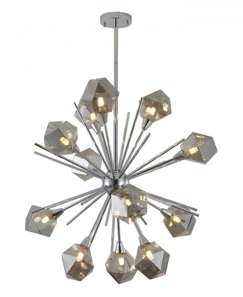 Bethel International 12 Light Chandelier Model: DU172C33CH