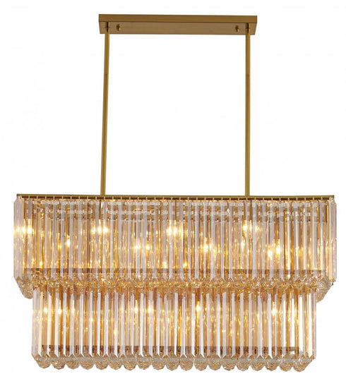 Bethel International 14 Light Chandelier Model: LA35C38G