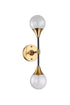 Bethel International 2 Light Wall Sconces Model: DU140W4B